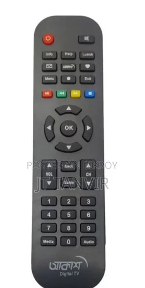 Akash TV Remote