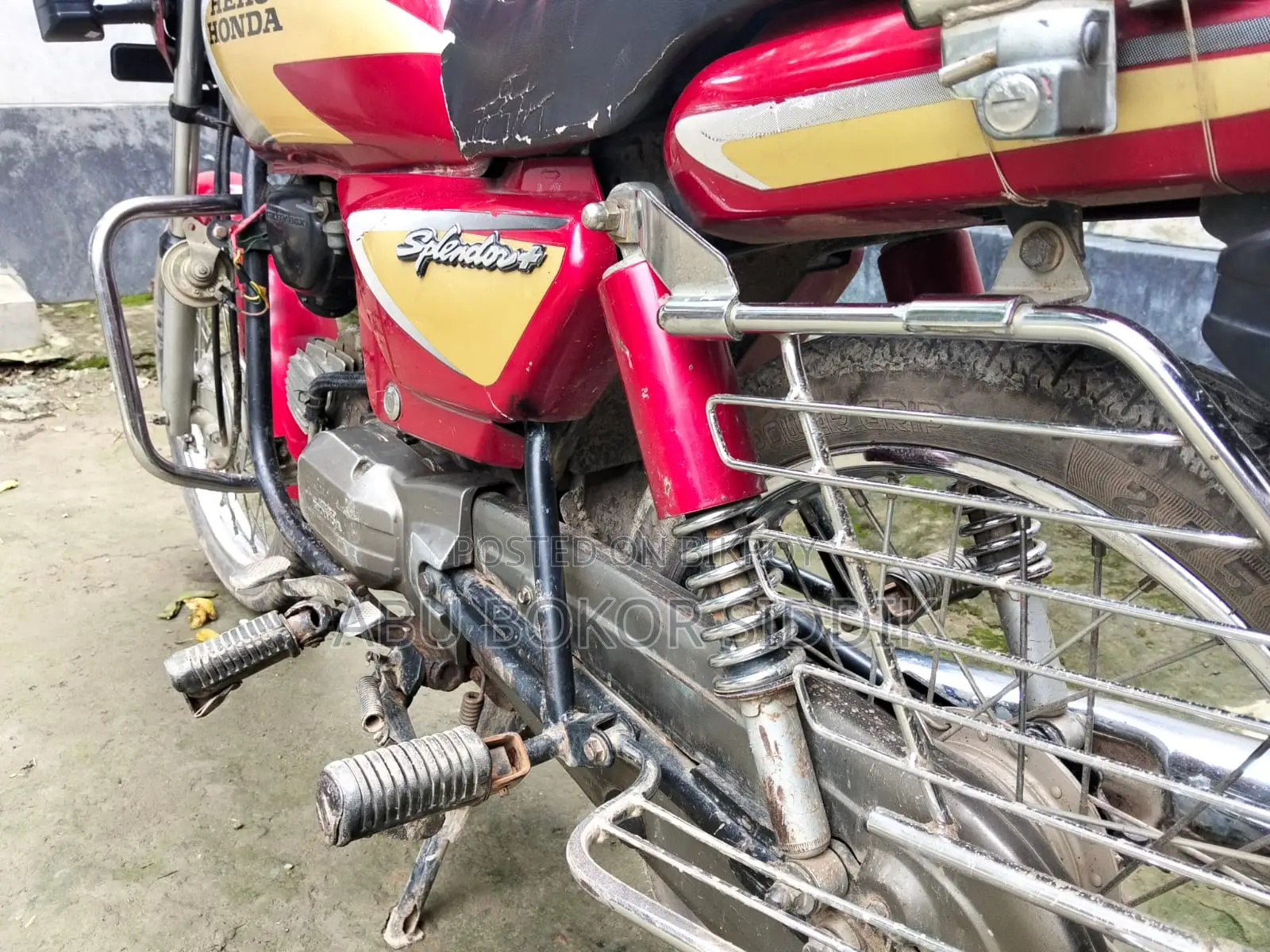 Hero Splendor Plus 2010 Red