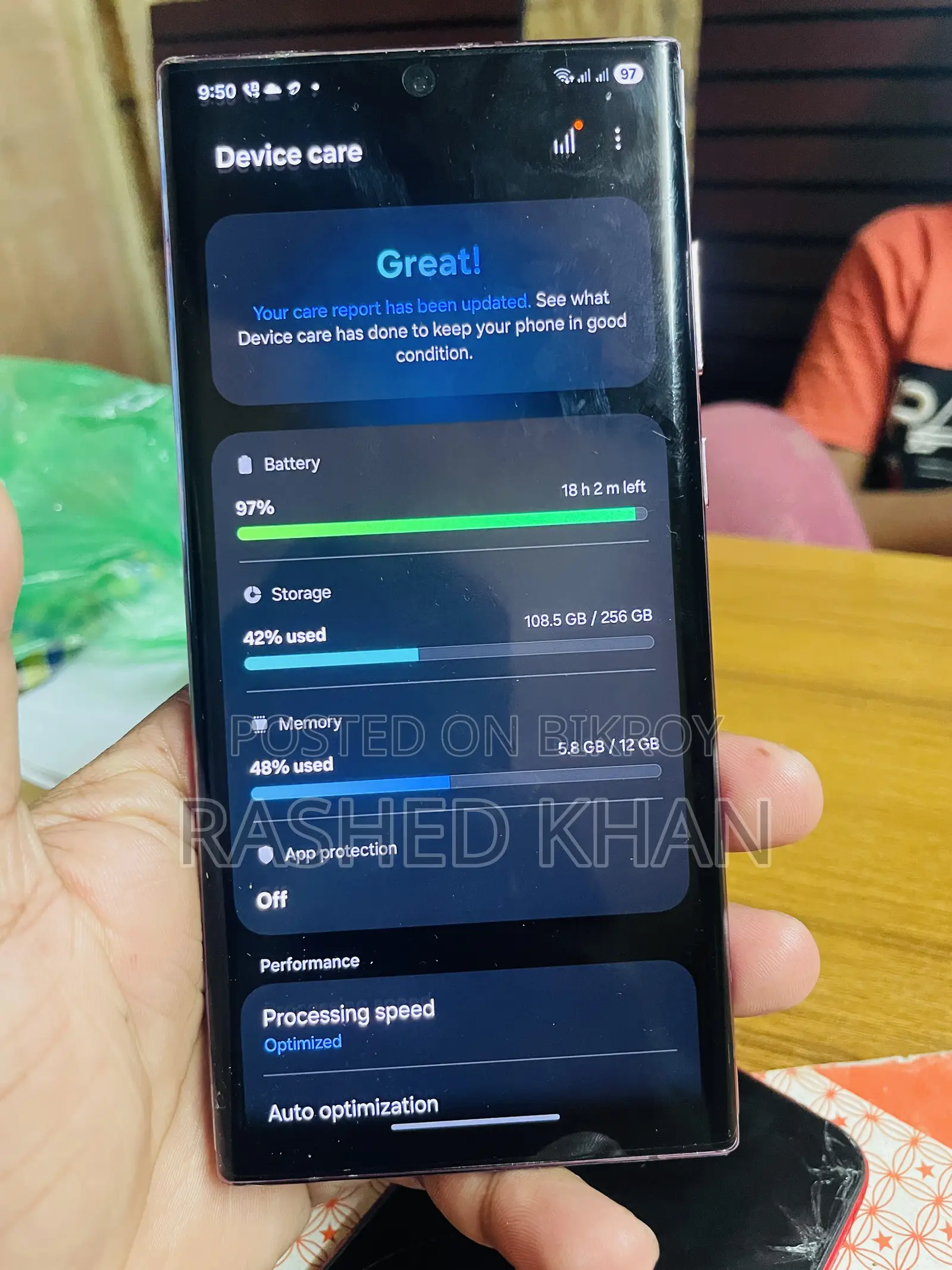 Samsung Galaxy S22 Ultra 256 GB Purple