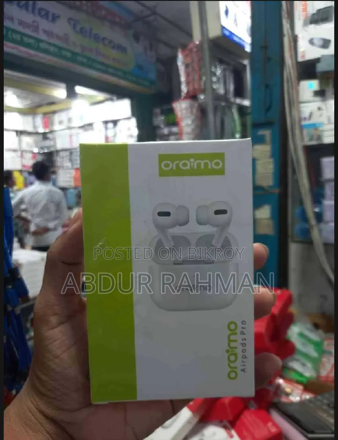 Oraimo Airpods-Pro TWS Wireless Bluetooth Headphone