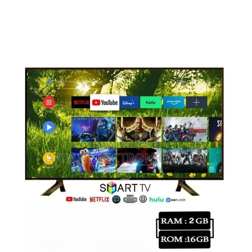 Voice Control, 5 Years Guaranty, Android LED Smart TV 32" Inches