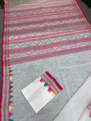 Cotton Jamdani Saree