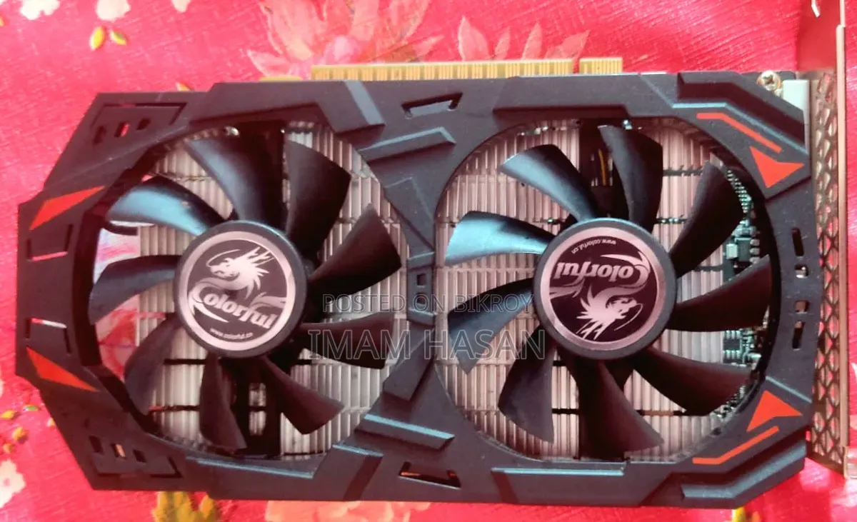 Graphics Card Colorful GeForce GTX1050Ti 4g-v 4GB GDDR5 Graphics Card