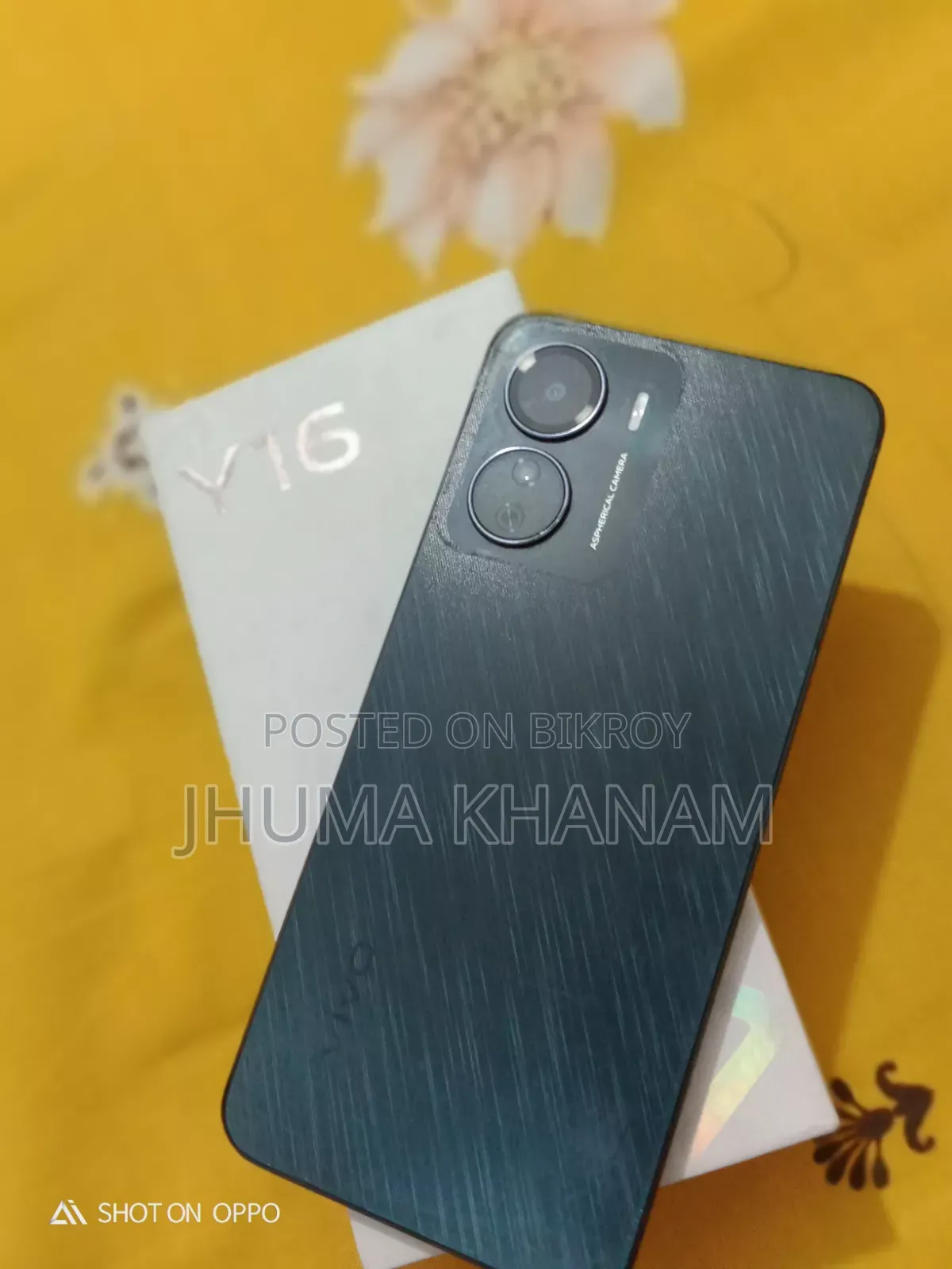 Vivo Y16 128 GB Black
