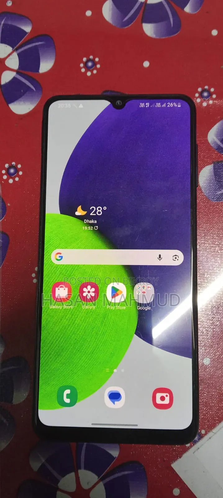 New Samsung Galaxy A22 128 GB Black