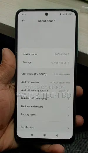 Xiaomi Poco X5 128 GB Blue