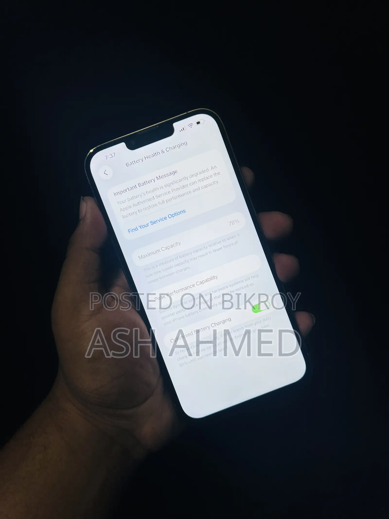 অ্যাপল আইফোন ১৩ প্রো ম্যাক্স ২৫৬ জিবি গোল্ড