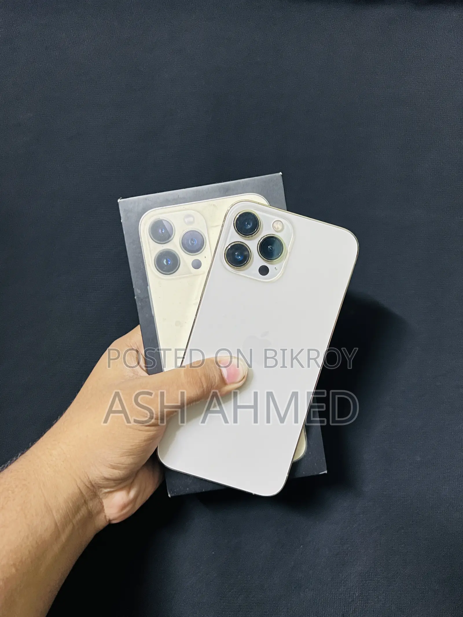 অ্যাপল আইফোন ১৩ প্রো ম্যাক্স ২৫৬ জিবি গোল্ড
