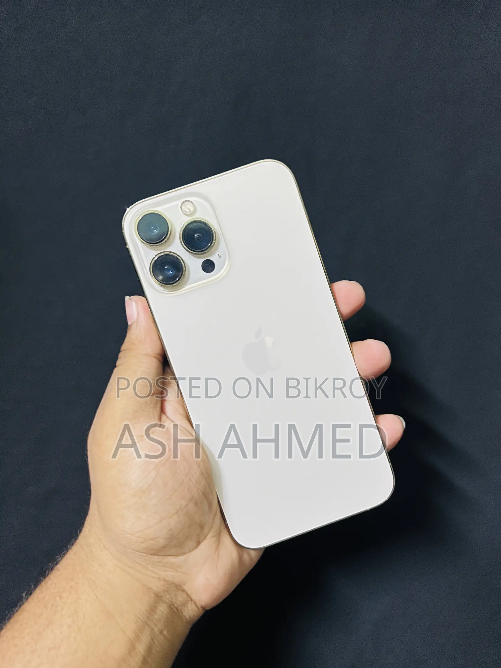 অ্যাপল আইফোন ১৩ প্রো ম্যাক্স ২৫৬ জিবি গোল্ড