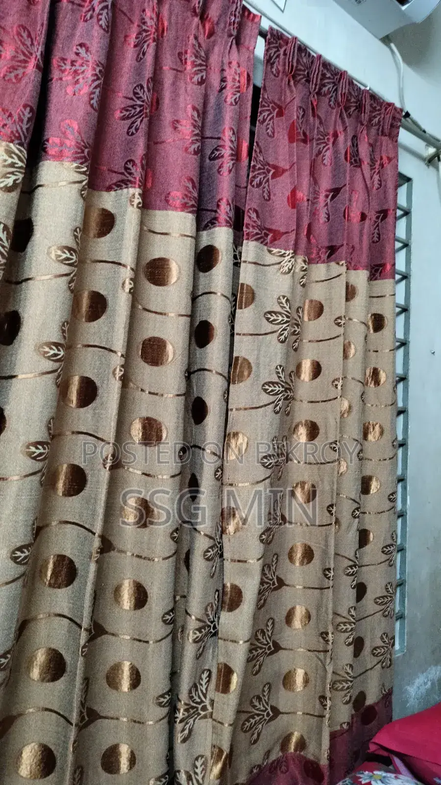 Beautiful 4-piece curtain 140 Taka per piece