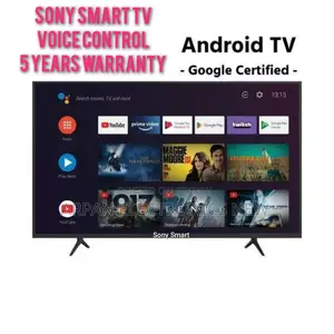 Voice Control, 5 Years Guaranty, Android 65 Inch LED Sony Smart TV
