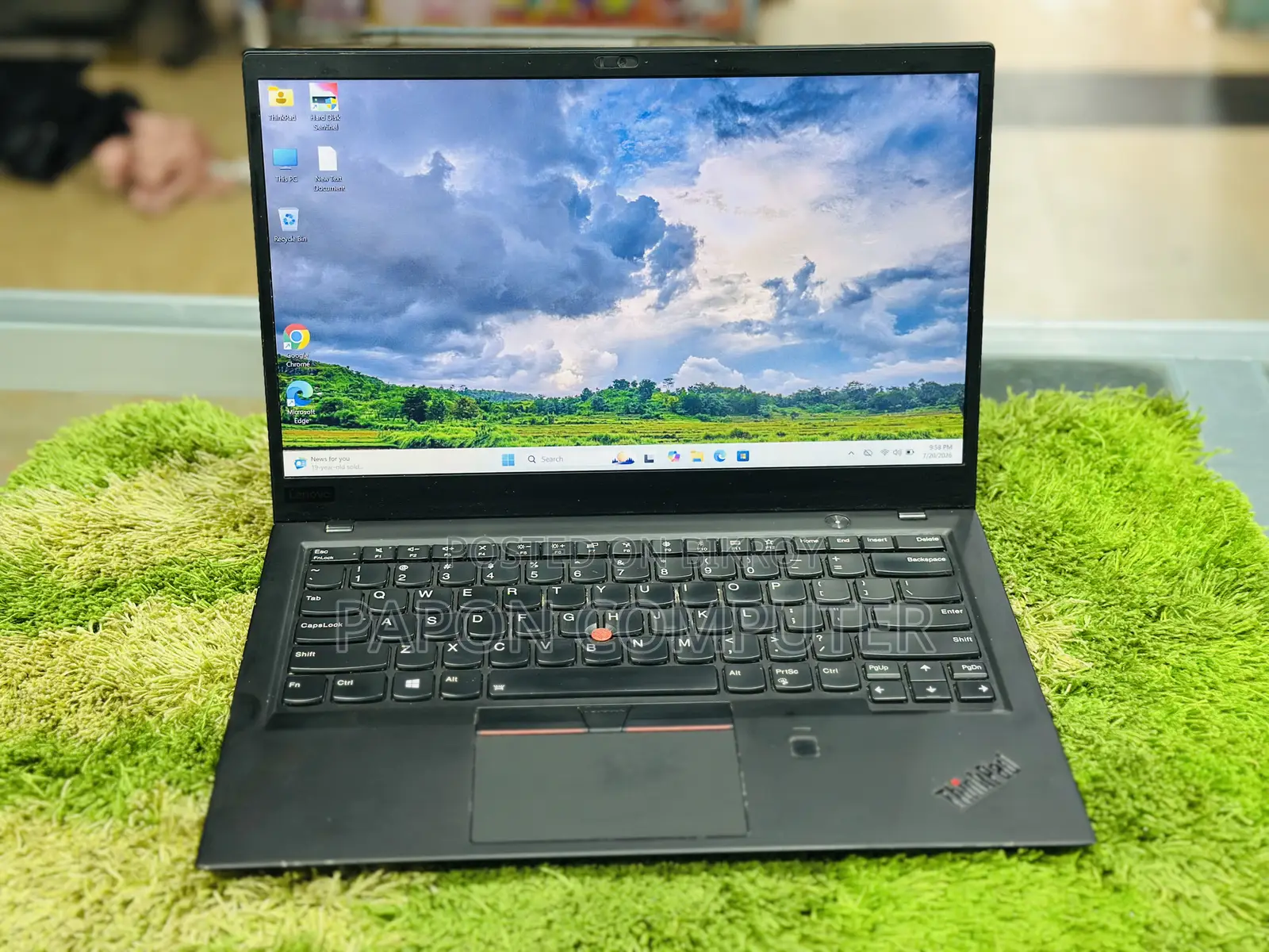 Laptop Lenovo ThinkPad X1 Carbon 8GB RAM Intel Core I5 256GB SSD