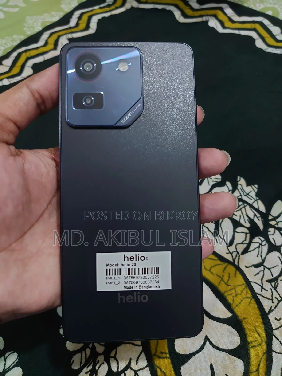 New Helio 64 GB Black