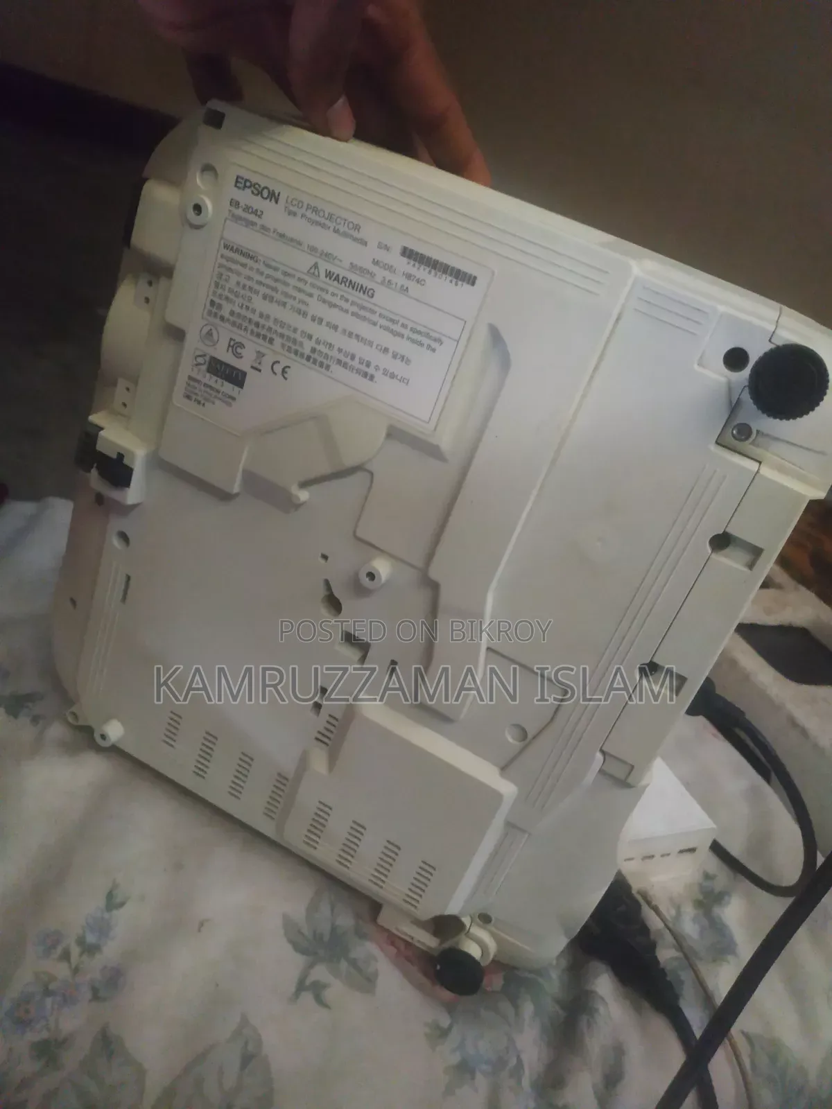 প্রজেকটর বিক্রি হবে নতুন দাম 72000 বিক্রি হবে 35999 টাকা হলে