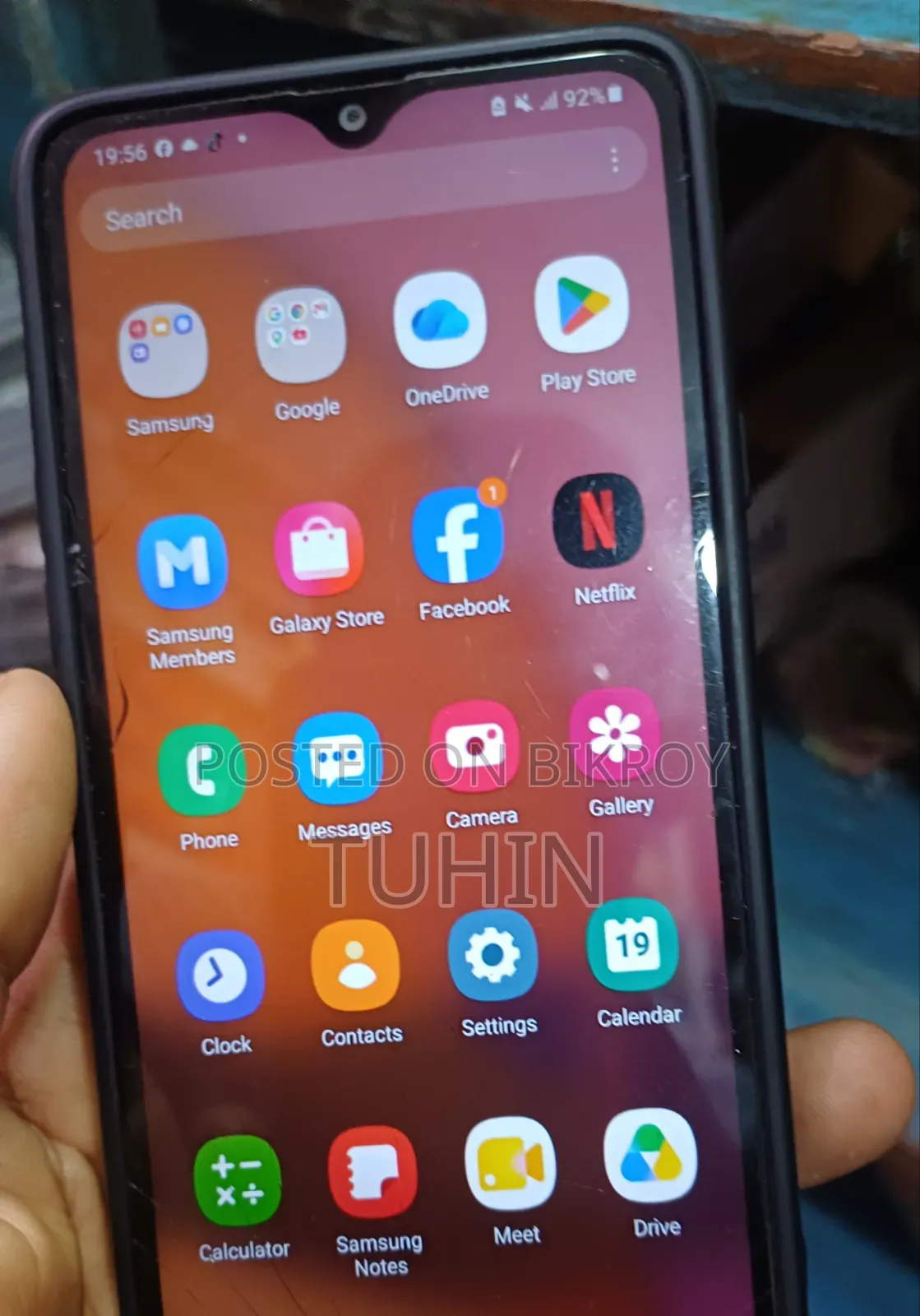 স্যামসাং গ্যালাক্সি এ২০এস ৩২ জিবি লাল