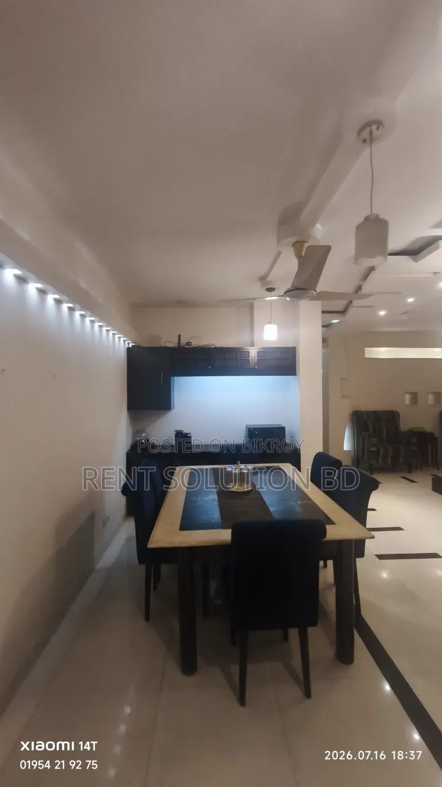 Furnished 3 Bedroom Apartment in Banani for Rent