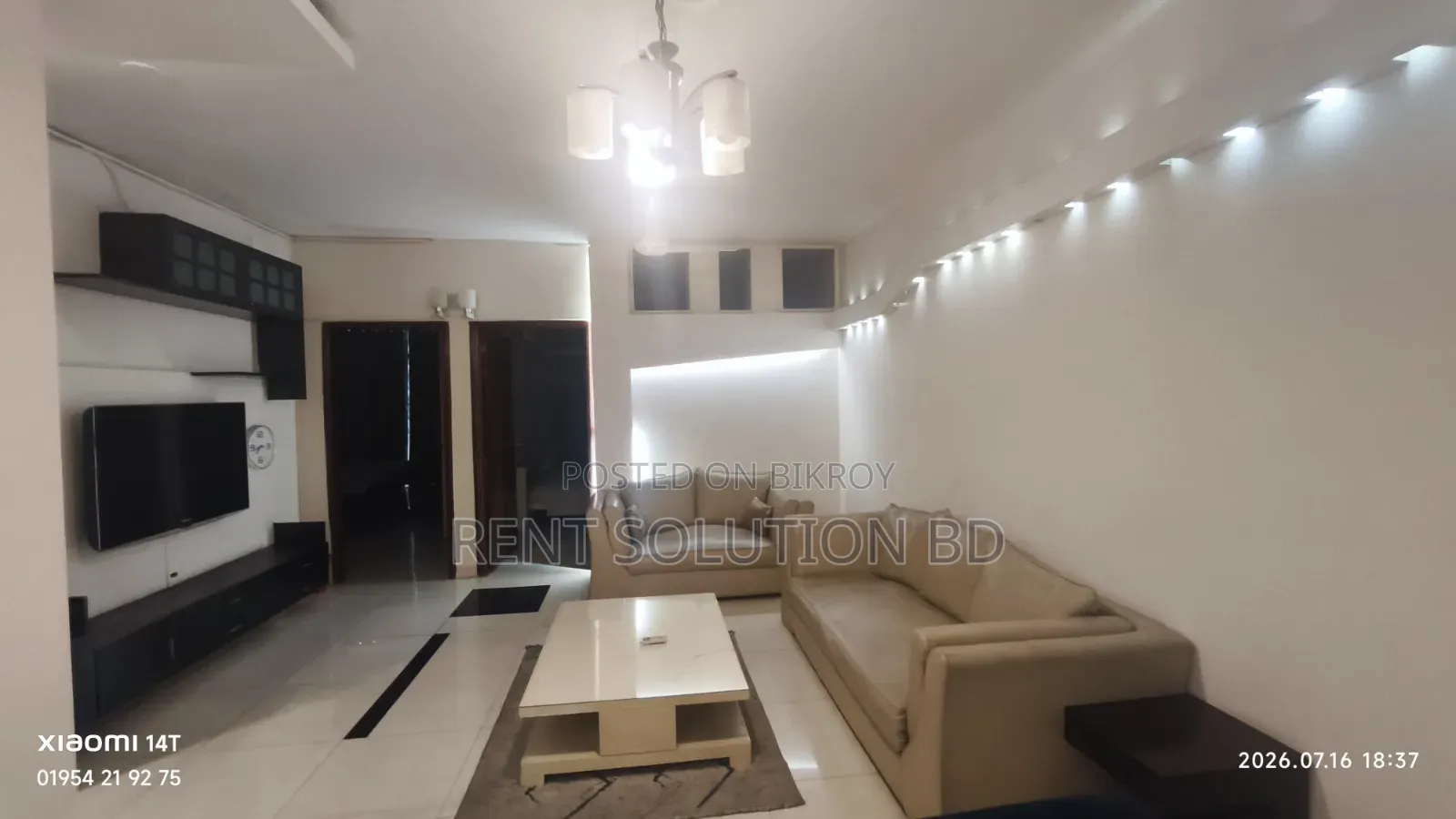 Furnished 3 Bedroom Apartment in Banani for Rent