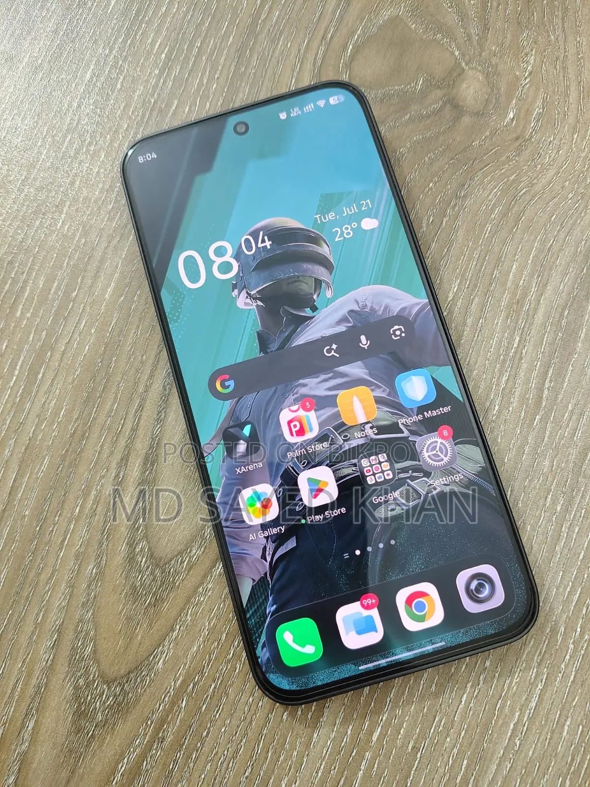 Infinix GT 30 5G 256 GB Gray