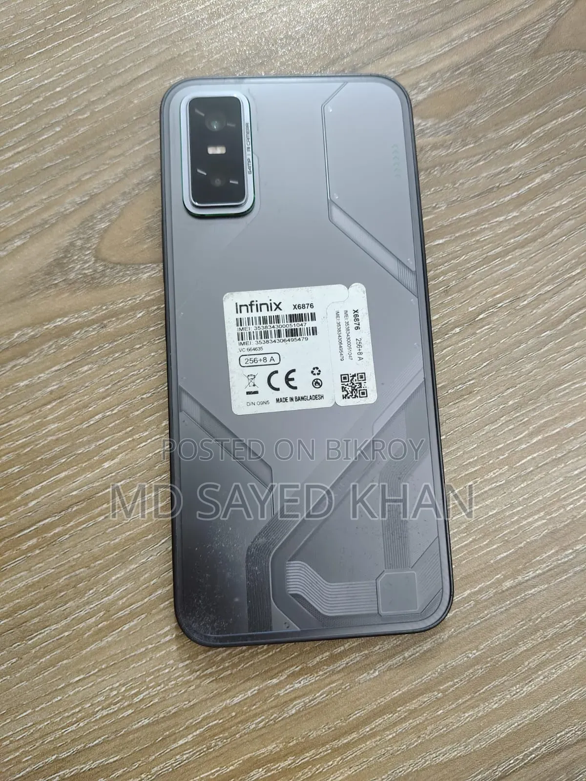 Infinix GT 30 5G 256 GB Gray