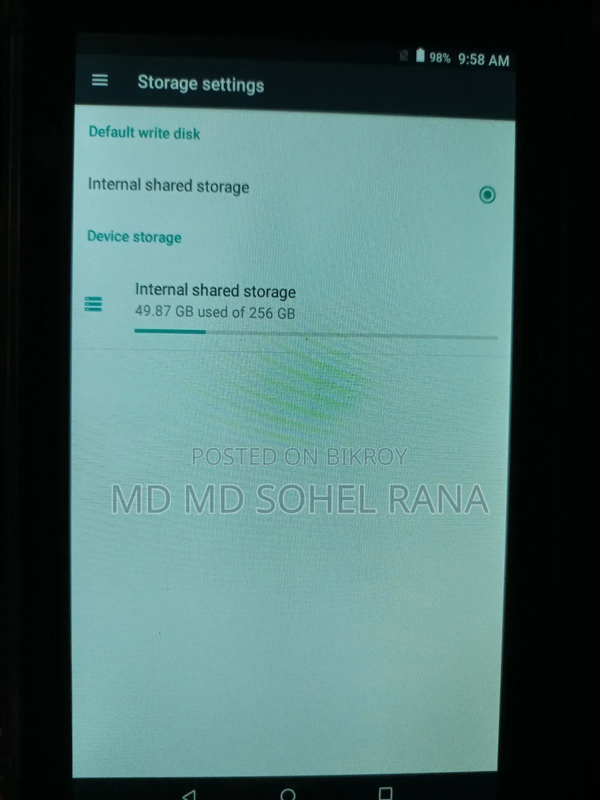 C Idea CM500 256 GB Black