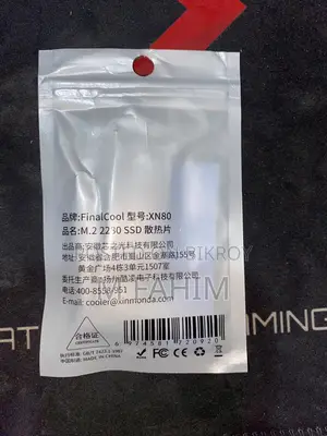 Finalcool XN80 M.2 2280 SSD Heatink With Thermalpad