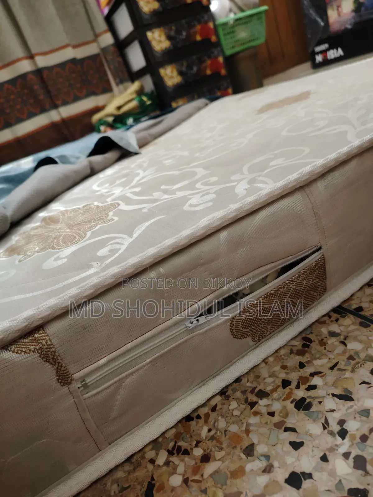 High Quality King Size Orthopedic Mattress (Used)