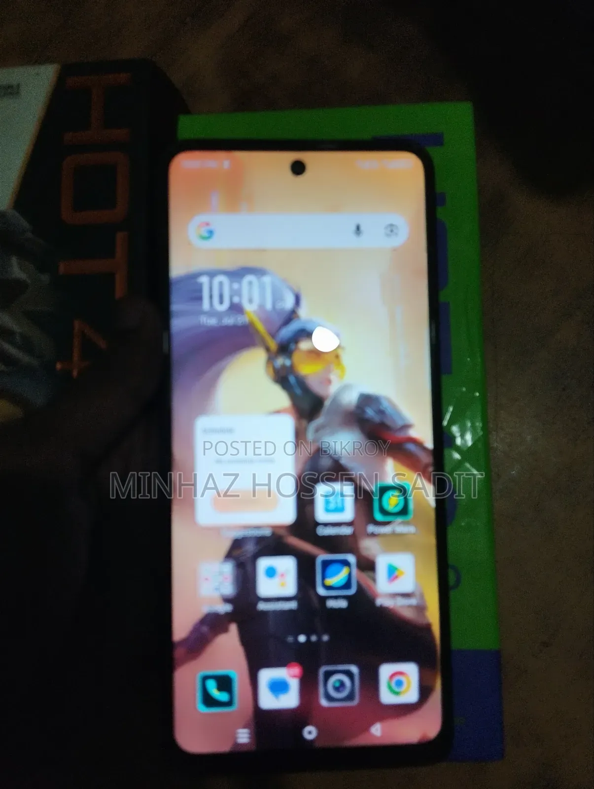 Infinix Hot 40 Pro 128 GB Black