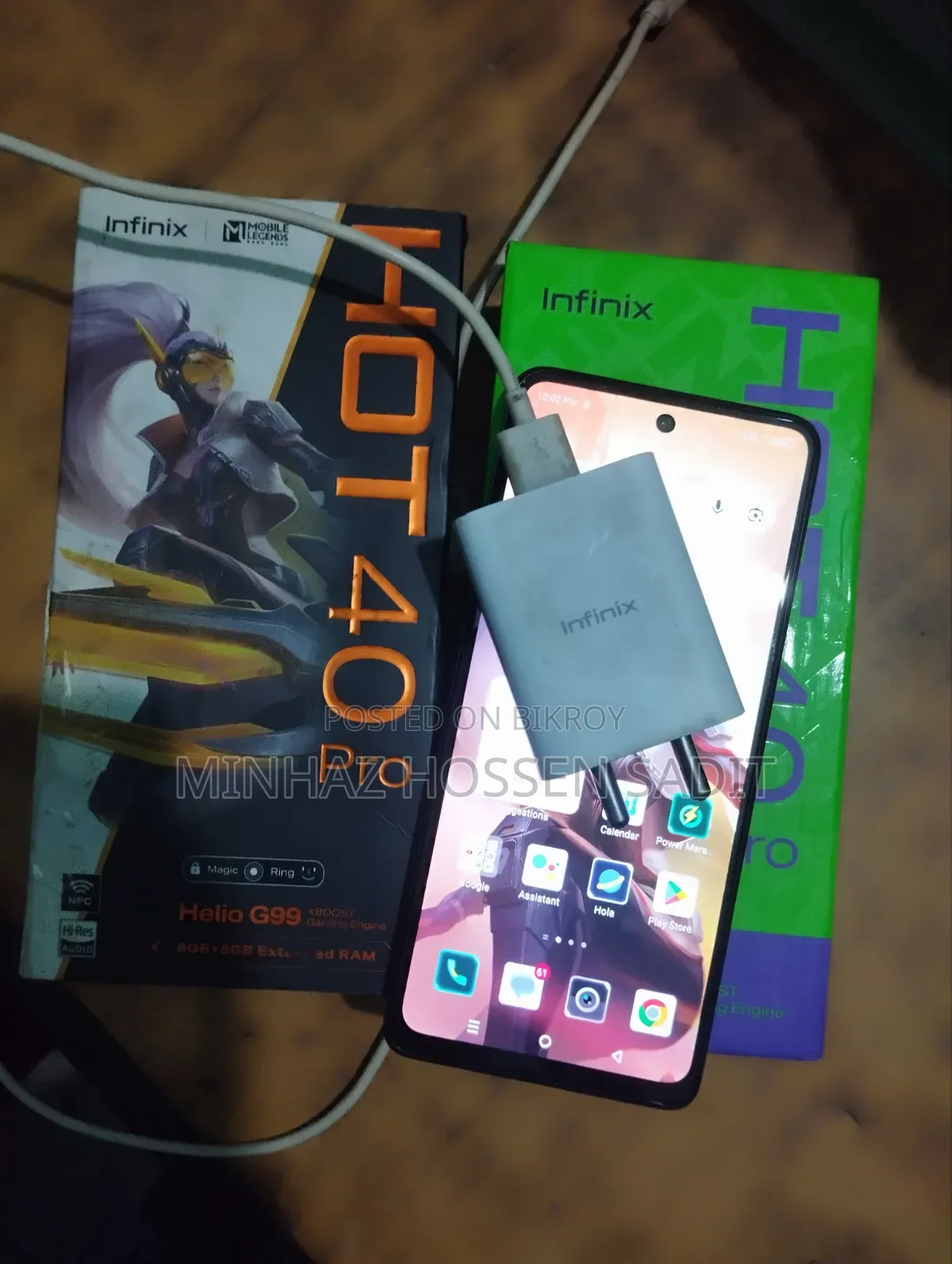 Infinix Hot 40 Pro 128 GB Black