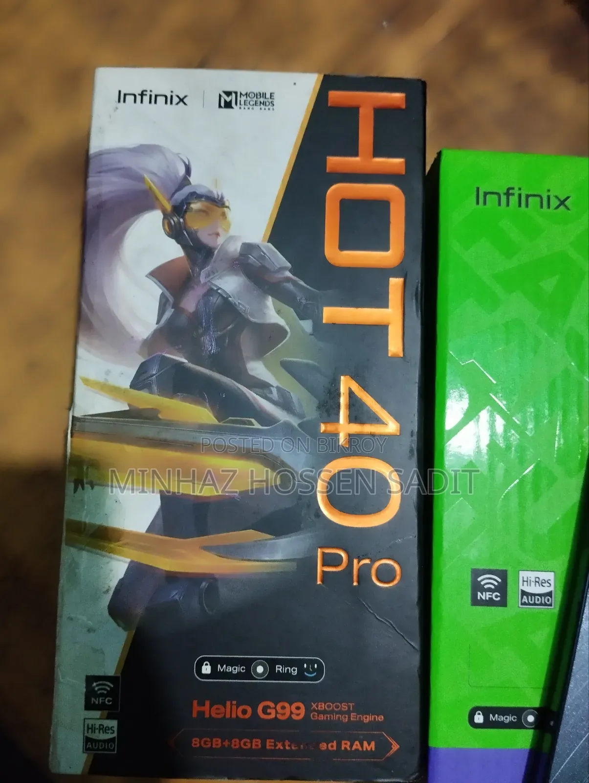 Infinix Hot 40 Pro 128 GB Black
