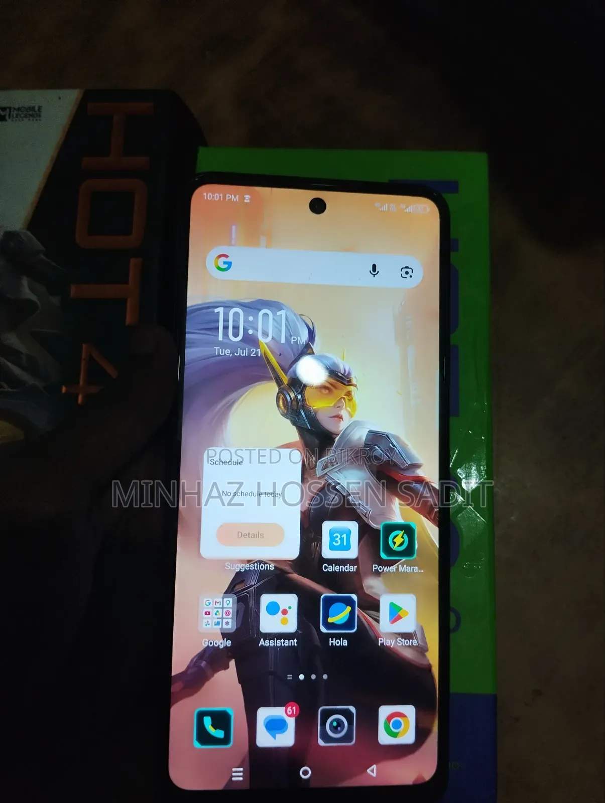 Infinix Hot 40 Pro 128 GB Black