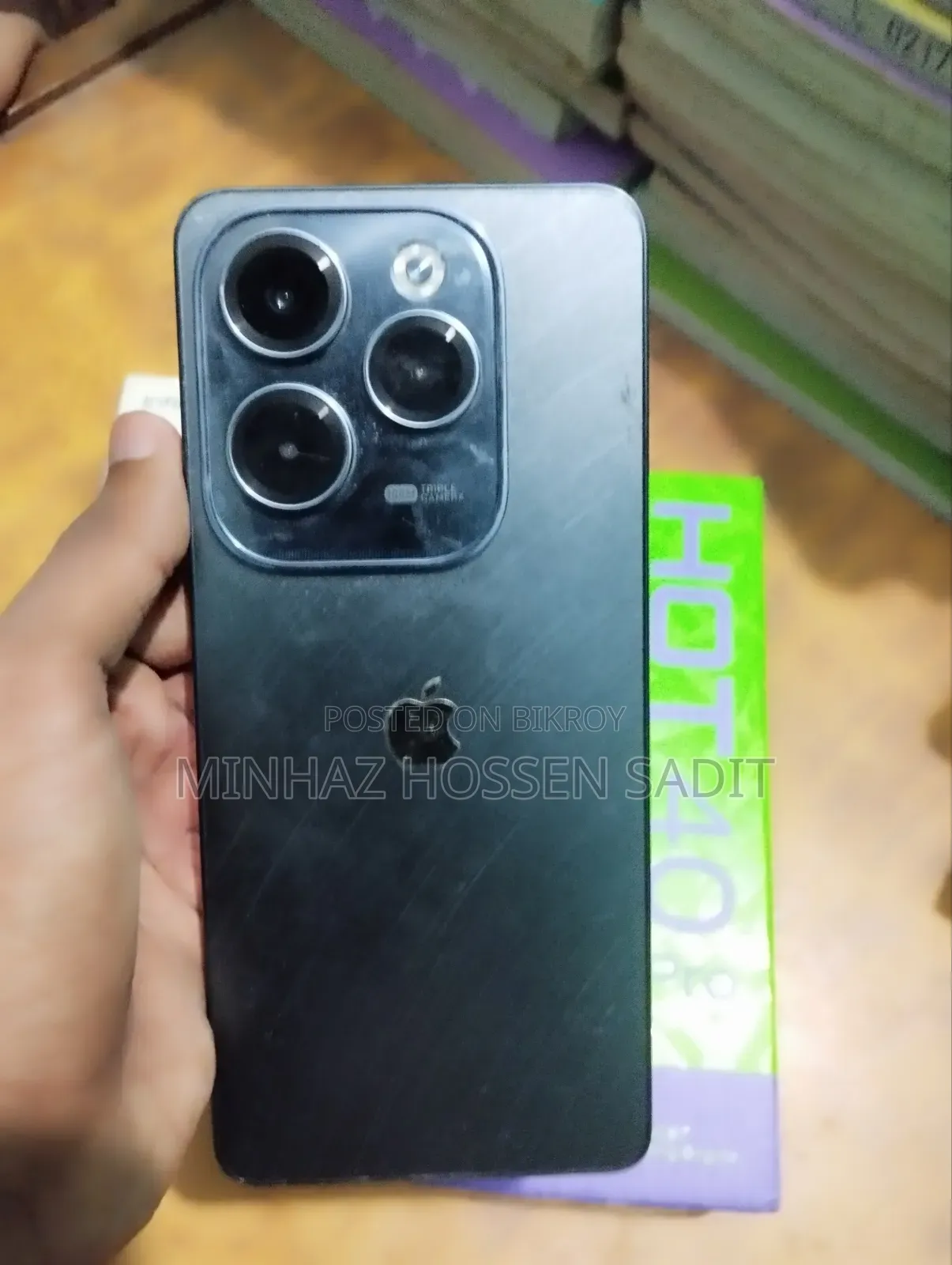 Infinix Hot 40 Pro 128 GB Black