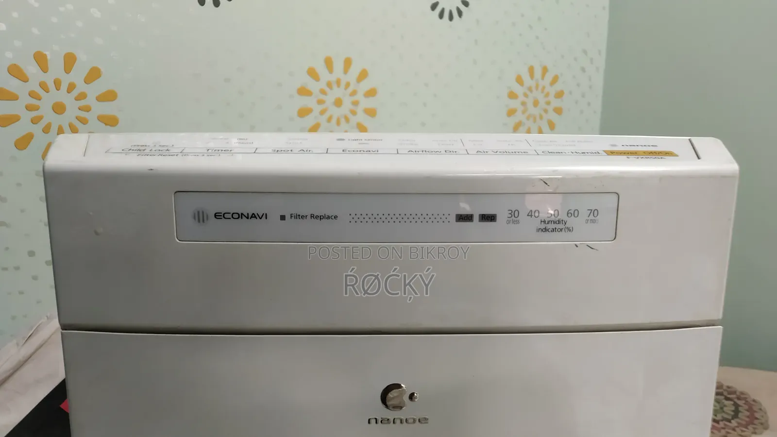 Panasonic F-Vxr50awl Air Purifier