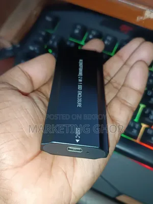 NVMe / NGFF M.2 SSD + USB-C Enclosure (Full Fresh Condition)