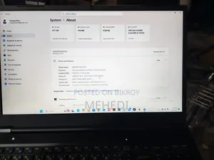 Laptop 8GB Intel Core i5 SSD 500GB