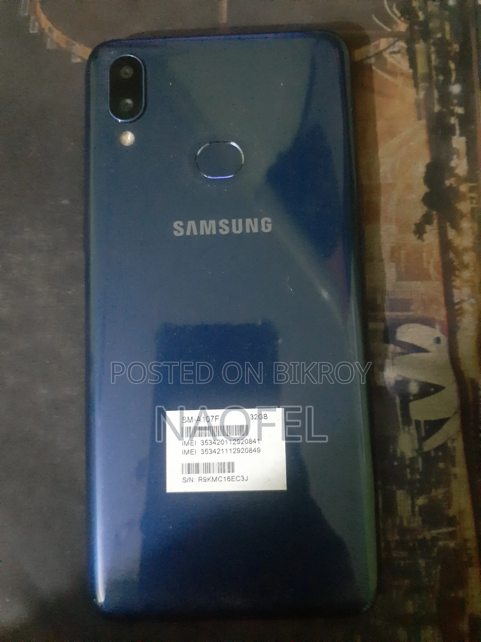 Samsung A10 32 GB Blue
