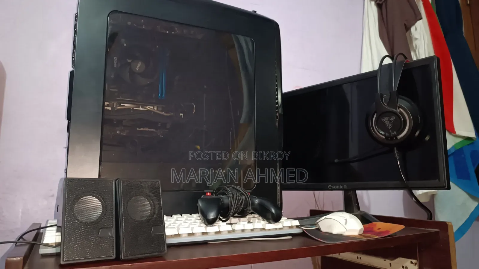 Desktop Computer 16GB AMD Ryzen 5 HDD+SSD 256GB