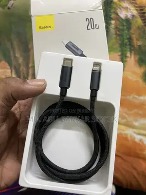 বেসিয়াস লাইটনিং ক্যাবল ২০ডব্লিউ