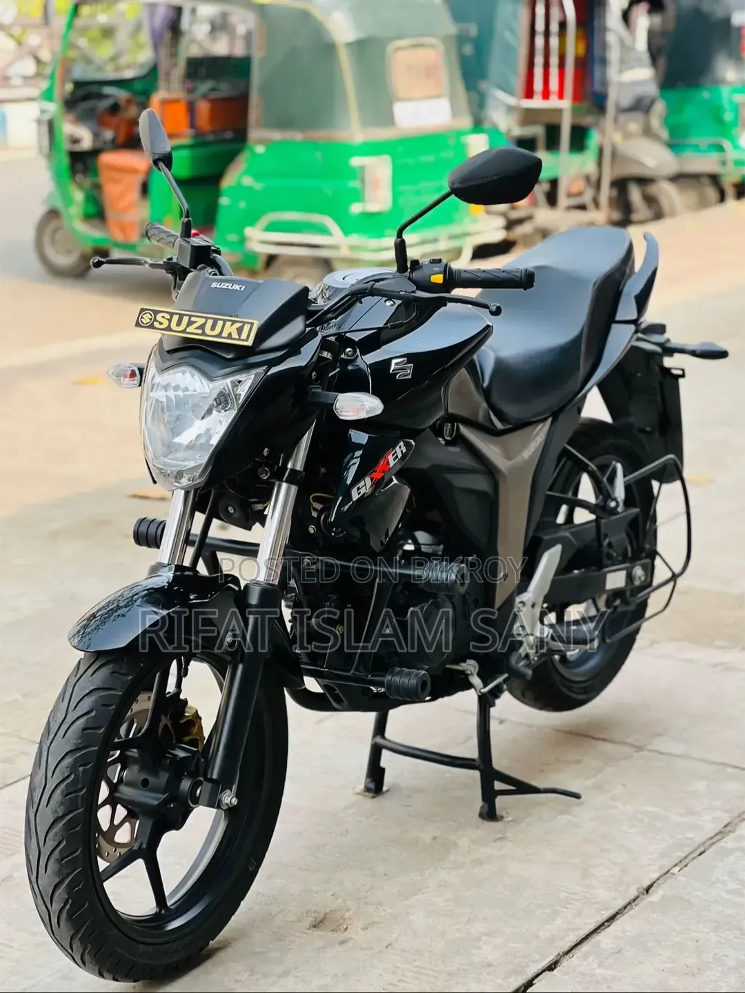 সুজুকি জিক্সার মনোটোন ২০২৪ কালো