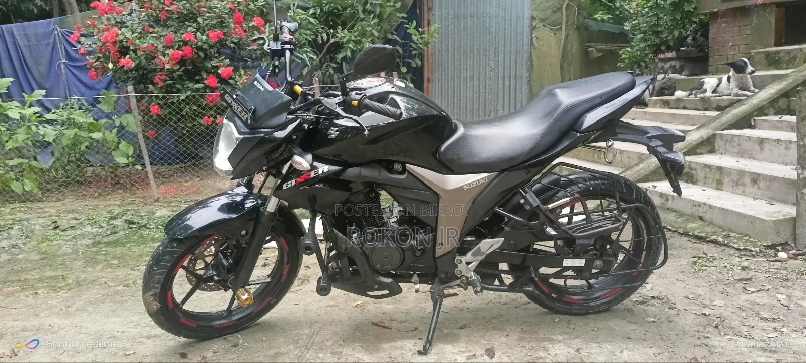 Suzuki Gixxer Monotone 2023 Black