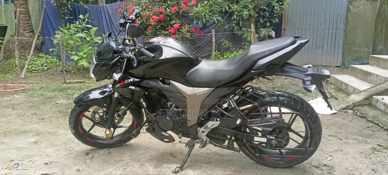 Suzuki Gixxer Monotone 2023 Black