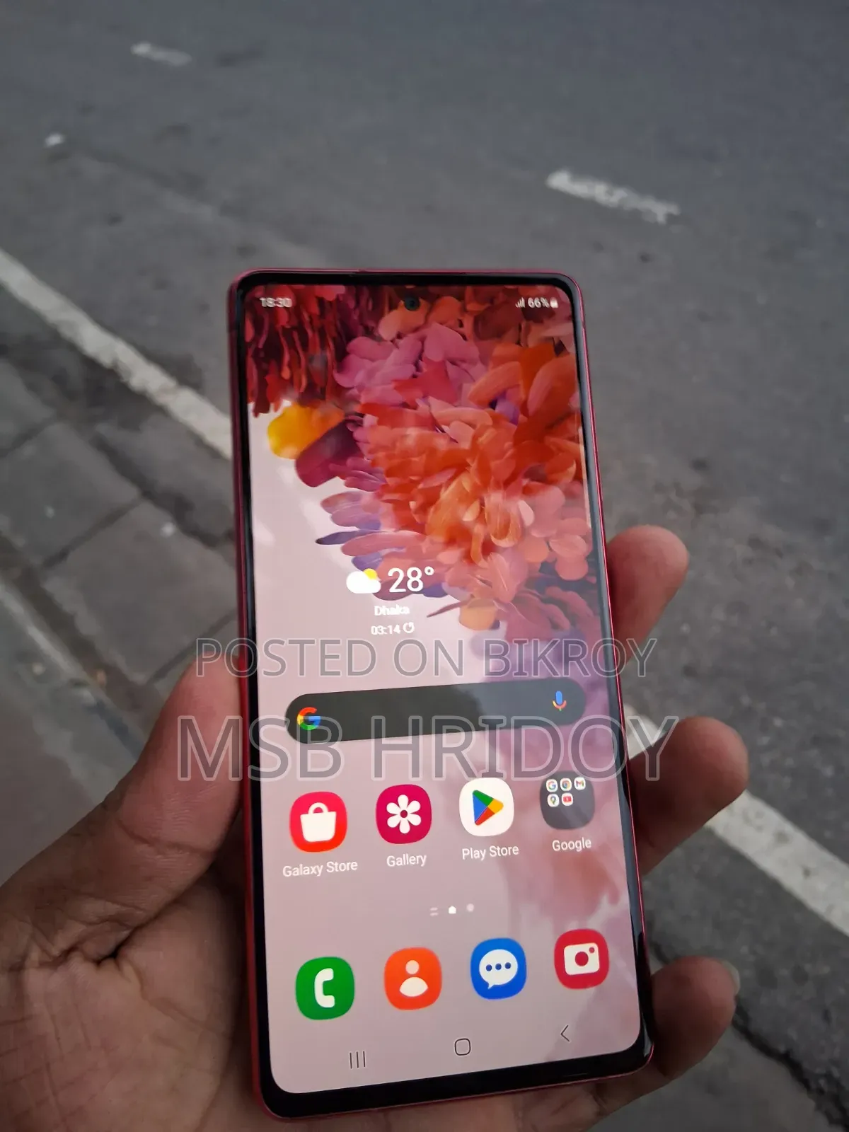 স্যামসাং গ্যালাক্সি এস২০ এফই ৫জি ১২৮ জিবি রেড