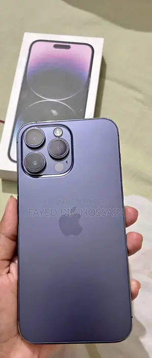 অ্যাপল আইফোন ১৪ প্রো ম্যাক্স ১২৮ জিবি পার্পল