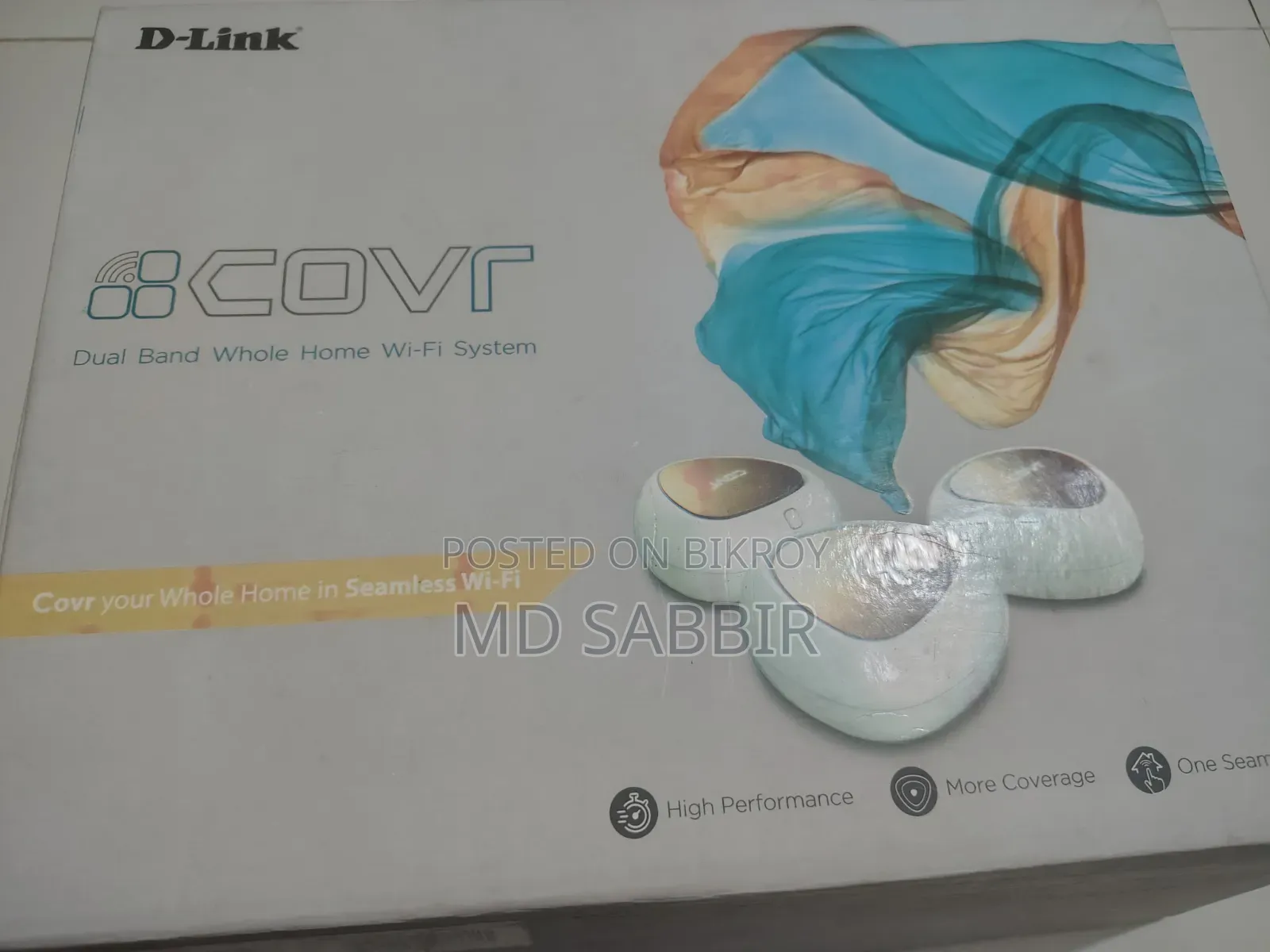 D-Link COVR-C1203 COVR AC1200 Dual Band Whole Home Mesh Wi-Fi System