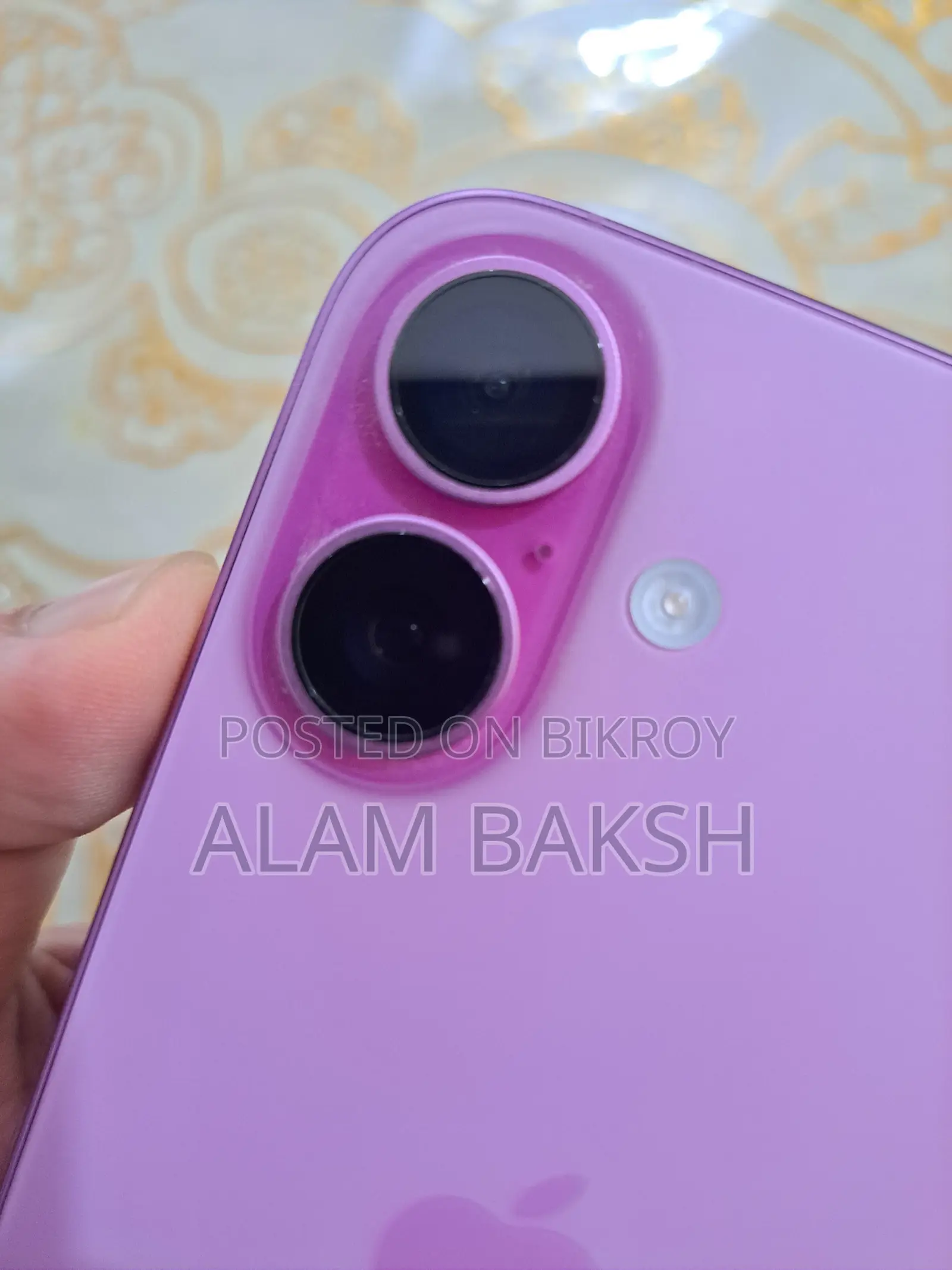 অ্যাপল আইফোন ১৬ ১২৮ জিবি পিঙ্ক