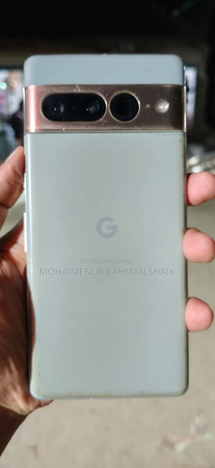 গুগল পিক্সেল ৭ প্রো ১২৮ জিবি গ্রে