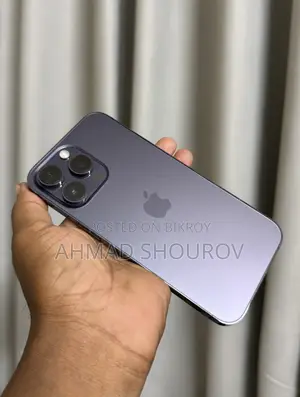 অ্যাপল আইফোন ১৪ প্রো ম্যাক্স ২৫৬ জিবি পার্পল