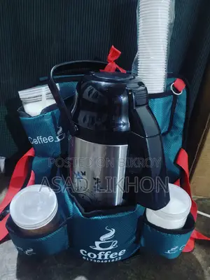 Full Set Coffee Bag, Flask, Coffee Mate, Mixer Machines, Cup