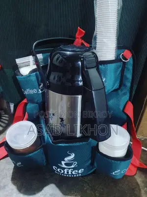 Full Set Coffee Bag, Flask, Coffee Mate, Mixer Machines, Cup