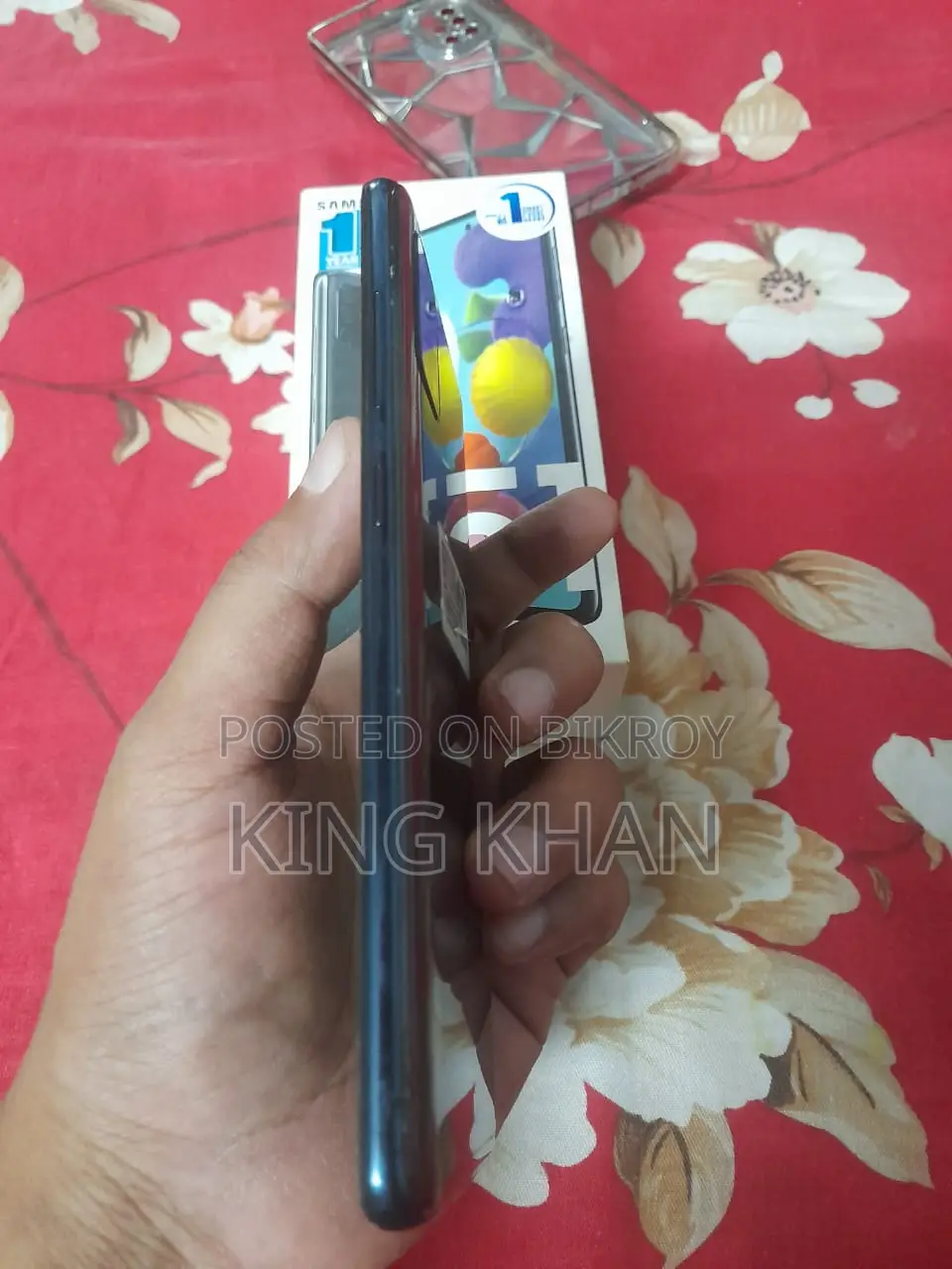 স্যামসাং গ্যালাক্সি এ৫১ ৫জি ১২৮ জিবি ব্ল্যাক