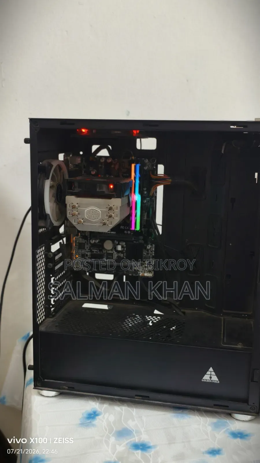 Gigabyte GA-H110MSTX-HD3-ZK 16GB Intel Core I3 SSD 250GB